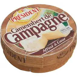 Carrefour Market Président camembert de campagne offre