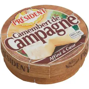Carrefour Market Président camembert de campagne offre