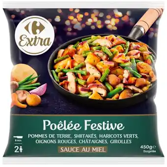 Carrefour Market Carrefour extra poêlée festive surgelées offre
