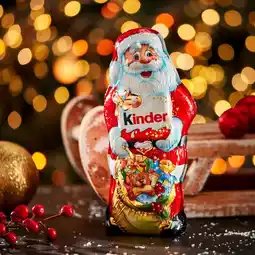 Carrefour Market Kinder moulage père noël offre
