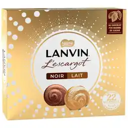 Carrefour Market Lanvin assortiment escargot offre