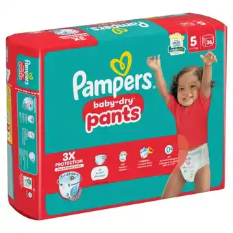 Carrefour Market Pampers couches culottes offre