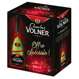 Carrefour Market Charles volner coffret mousseux brut offre