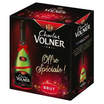 Carrefour Market Charles volner coffret mousseux brut offre