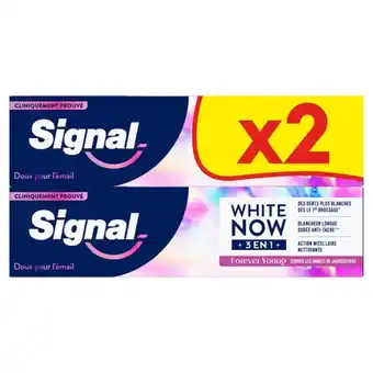 Carrefour Market Signal dentifrices offre