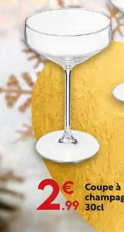 Maxi Bazar Coupe à champagne offre