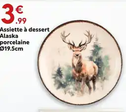Maxi Bazar Assiette à dessert alaska offre