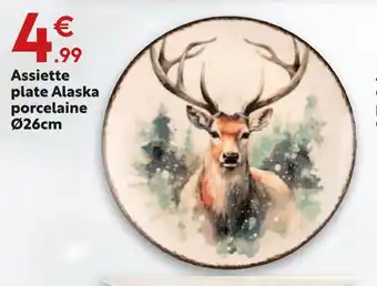 Maxi Bazar Assiette plate alaska offre