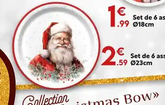 Maxi Bazar Set de 6 assiettes ø18cm offre