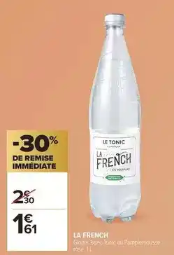 Carrefour La french - gingne beer offre