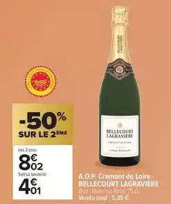 Carrefour Brut - a.o.p. crémant de loire offre