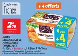 Netto Signal - compote sans sucres ajoutés pommes/abricots offre