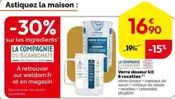 Weldom La compagnie du bicarbonate - verre doseur kit offre