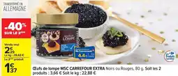 Carrefour Carrefour - œufs de lompe msc extra noirs ou rouges offre