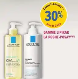 E.Leclerc Parapharmacie Gamme lipikar la roche-posay offre