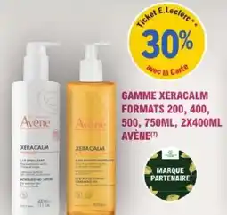 E.Leclerc Parapharmacie Gamme xeracalm formats offre