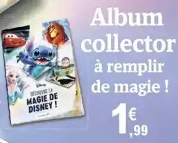 E.Leclerc Disney - album collector a remplir de magie offre