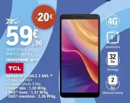 E.Leclerc Tcl - smartphone tcl offre