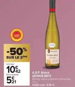 Carrefour Gewurztraminer - a.o.p. alsace offre