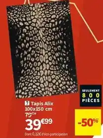 Conforama Tapis alix offre