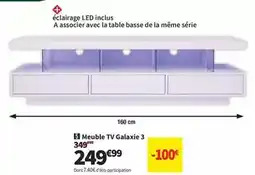 Conforama Meuble tv galaxie 3 offre