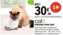 E.Leclerc Brico Catit - fontaine pour chat offre