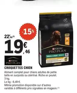 E.Leclerc Brico Purina - croquettes chien offre