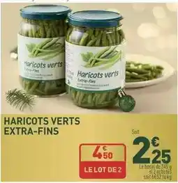 Grand Frais Haricots verts extra-fins offre