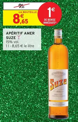 Intermarché Apéritif amer suze offre