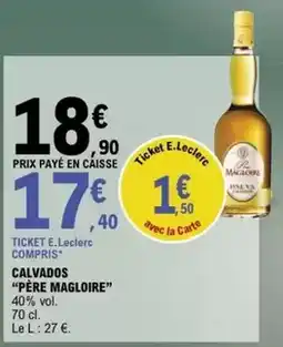 E.Leclerc E.leclerc - calvados offre