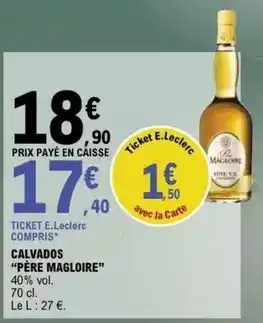 E.Leclerc E.leclerc - calvados offre