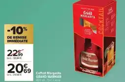Carrefour Grand marnier - coffret margarita offre