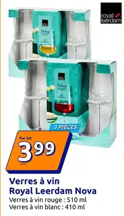 Action Royal - verres à vin leerdam offre