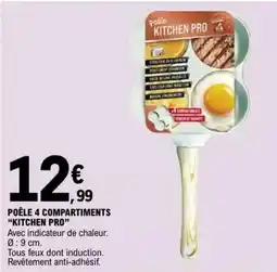 E.Leclerc Tous - poêle 4 compartiments offre