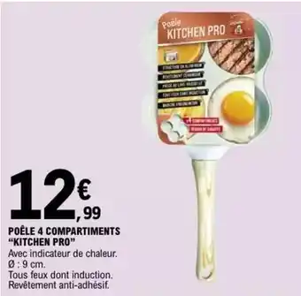 E.Leclerc Tous - poêle 4 compartiments offre