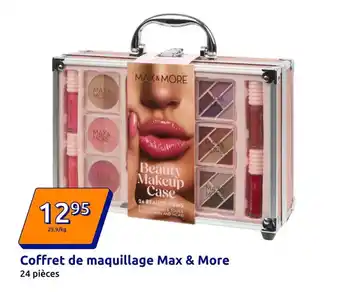 Action Coffret de maquillage max & more offre