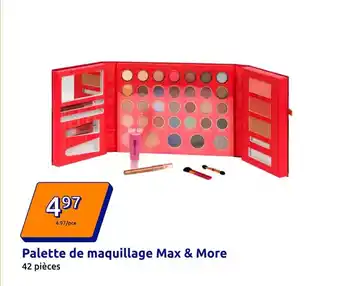 Action Palette - de maquillage max & more offre