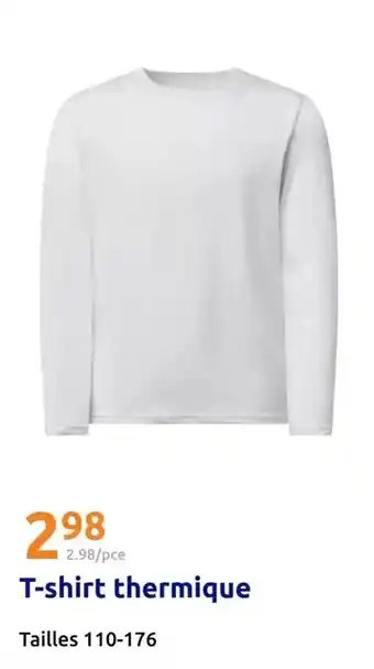 Action T-shirt thermique offre