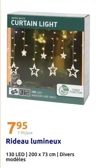 Action Only - rideau lumineux offre