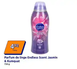 Action Parfum de linge endless scent jasmin offre