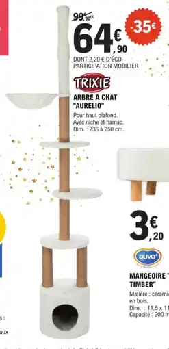 E.Leclerc Jardi Trixie arbre a chat aurelio offre