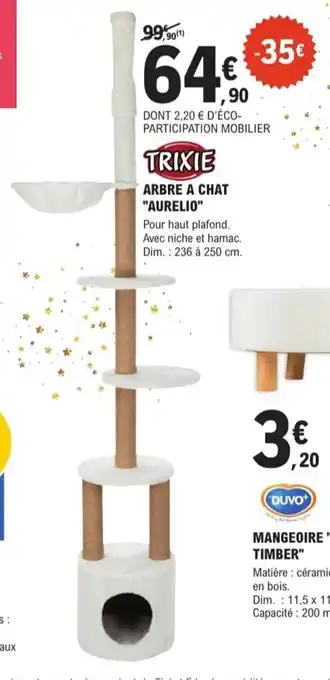 E.Leclerc Jardi Trixie arbre a chat aurelio offre