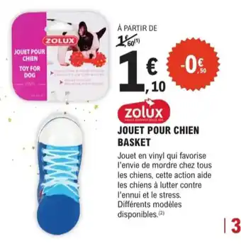 Jouet pour chien basket zolux
