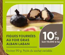 Point Vert Alban laban figues fourrées au foie gras offre