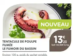 Point Vert Le fumoir du bassin tentacule de poulpe fumée offre