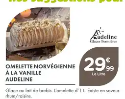 Point Vert Audeline omelette norvégienne à la vanille offre