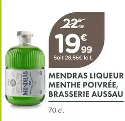 Point Vert Brasserie aussau liqueur menthe poivrée offre