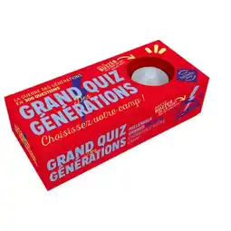Carrefour Market Coffret grand quiz des générations offre