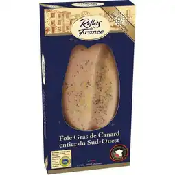 Carrefour Market Reflets de france lobe de foie gras de canard entier i.g.p. du sud-ouest offre