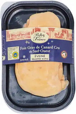 Carrefour Market Reflets de france foie gras de canard cru du sud-ouest i.g.p. surgelé offre